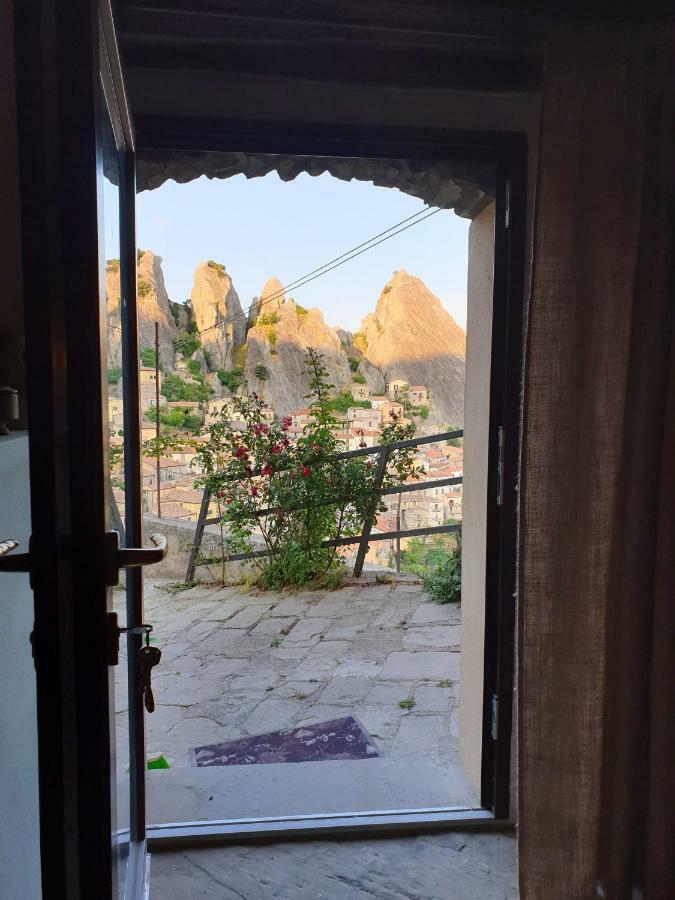 Casa Contadina Lejlighed Castelmezzano Eksteriør billede